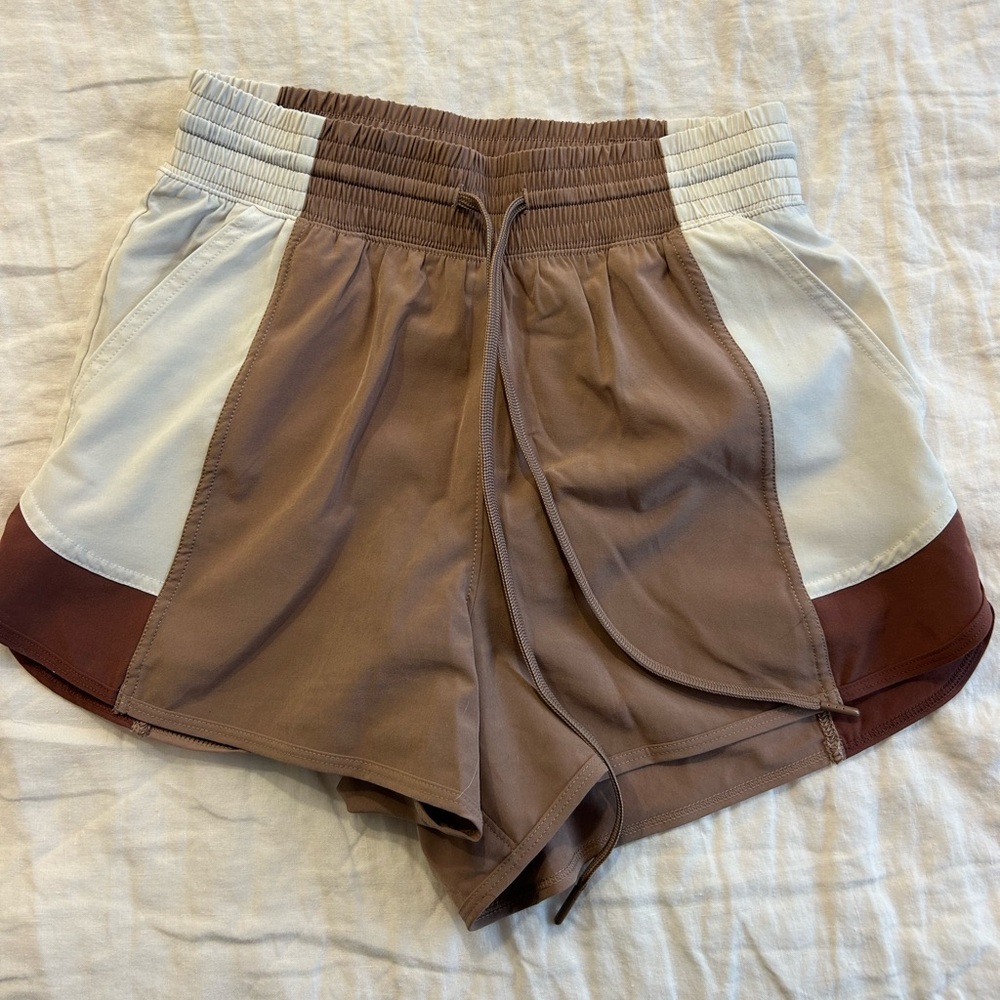 YPB lined athletic shorts